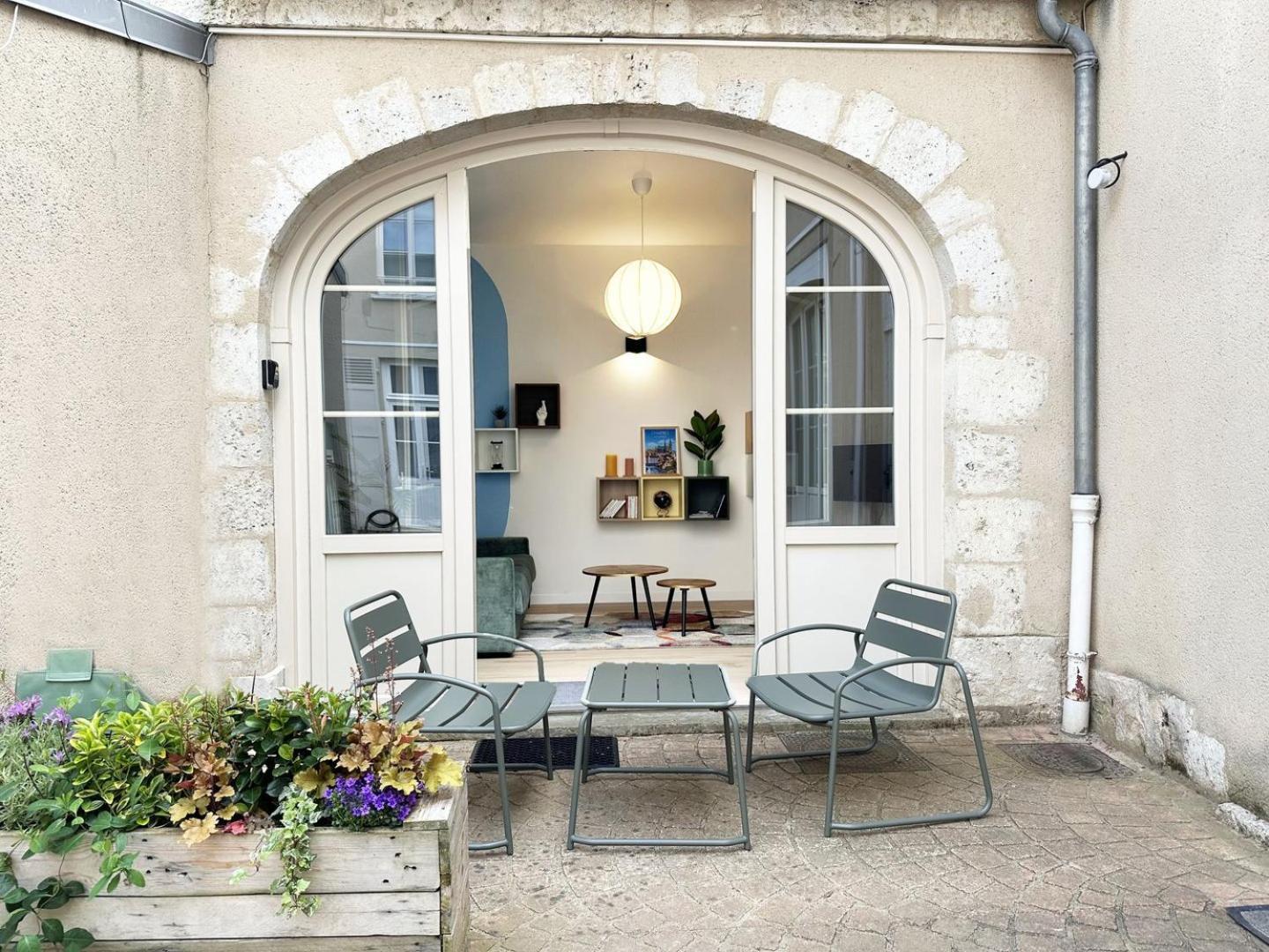 L'Equinoxe - Coeur De Ville Avec Terrasse Chartres Exteriör bild